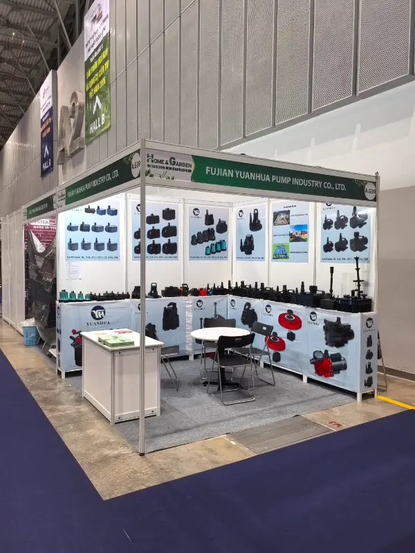 Fujian Yuanhua Pump Industry Co., Ltd. stilte ut på Saigon Exhibition & Convention Center - SECC